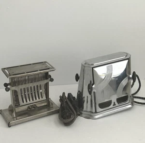 2 Vtg Toasters Son-Chief Series & Early 1900s UNIVERSAL Landers Frary & Clark - Picture 1 of 24