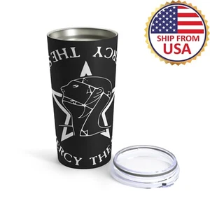 The Sisters of Mercy 20oz Stainless Steel Black Tumbler Cup Mug - Picture 1 of 4