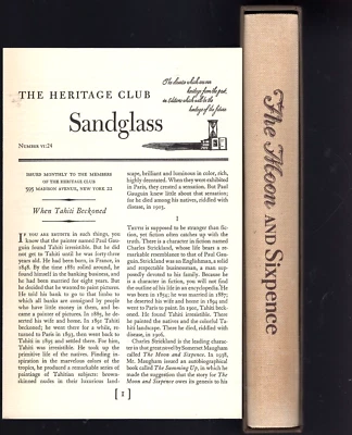The Moon and Sixpence Heritage Press with Sandglass - Imagem 1 de 4