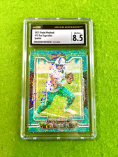 Tua Tagovailoa WHITE SPARKLE PRIZM CARD 2021 Playbook TUA TAGOVAILOA CSG 8.5 SSP
