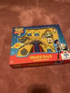 Selten Mattel Disney Toy Story 2 SPACE PALS biegsames Geschenkset neu im Karton Blockbuster 2000 - Bild 1 von 5