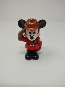 Disney Mickey Mouse Canadian Mounted Police Mountie Figur Japan selten Ranger - Bild 1 von 5