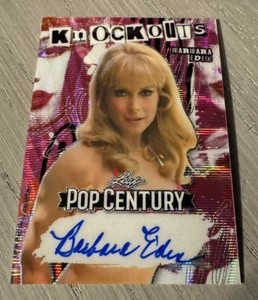 2023 Leaf Pop Century BARBARA EDEN Knockouts Auto 1/5 (Pink)  K-BE1