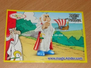 KINDER 2S-258 ASTERIX VIKINGS BPZ VARIANTE EE - Photo 1/1
