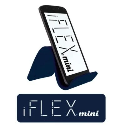 Mini soporte de silicona para teléfono celular iFLEX 7F69zn1 azul oscuro universal antideslizante Foto 1 de 4