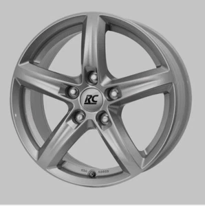 4 Felgen RCDesign RC24 6.5 X 16 5 X 105 39 kristall-silber Für Opel und Chevrole - Bild 1 von 7