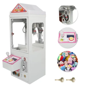 Upgrade Toy Claw Machine Carnival Crane Game Mini Arcade Grabber w/ Lights&Music - Picture 1 of 18