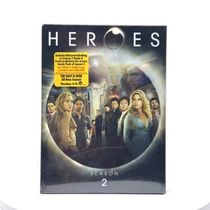 Heroes Season 2 (DVD, 2008, 4-Disc Set) BRAND NEW - Picture 1 of 24