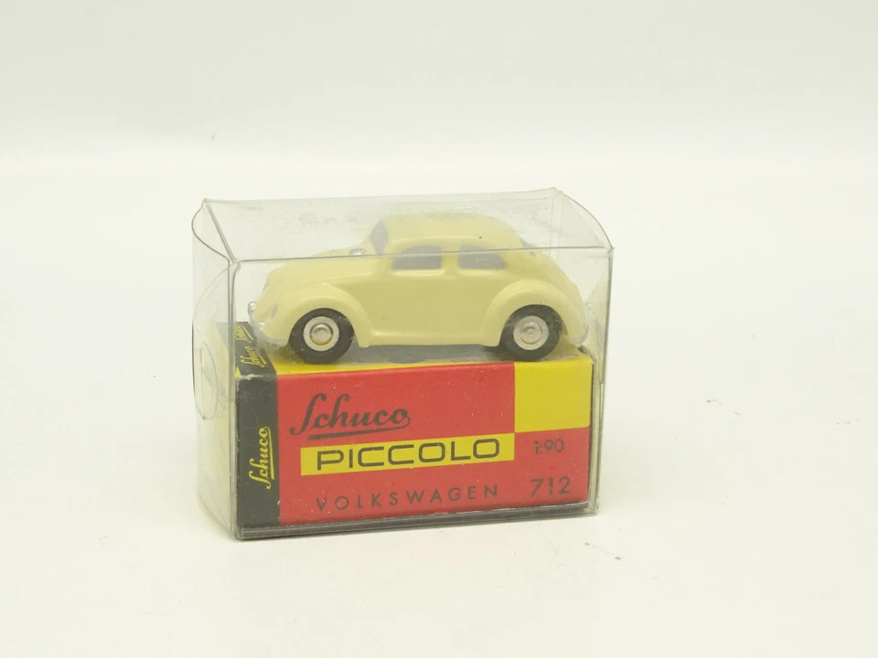 Schuco 1/90 Piccolo - VW Coccinelle Crème - Photo 1/1