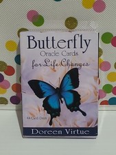 Butterfly Oracle Cards For Life Changes By Doreen Virtue 44 Card Deck