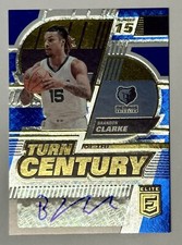 2023 BRANDON CLARKE Auto /25 Donruss Elite Turn of the Century #TCSBCK Grizzlies