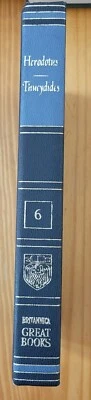 Britannica Great Books 1984 Vol 6: Herodotus & Thucydides – Greek Historians - Imagem 1 de 4