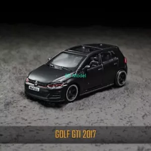 BN Bburago 1:64 Black 2017 Golf GTI Hatchback Sports Model Diecast Metal Car - Picture 1 of 7