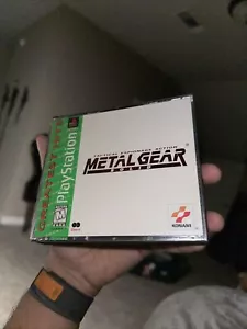 Metal Gear Solid Black Label Sony PlayStation PS1 Complete - Picture 1 of 3