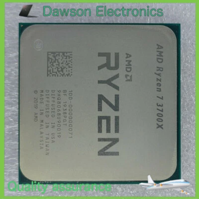 AMD Ryzen 3700X 7 Desktop Processor R7 Socket AM4 CPU Eight-Core Good Work - Image 1 of 3