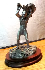 LaRocca Chilmark Fine pewter - 1977 ~ Indian ~ No 375 ~ 9” Tall. - Picture 1 of 5