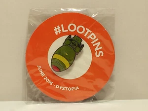 Loot Crate Dystopia Loot pin June 2016 - Picture 1 of 4