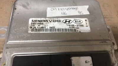 Computadora ecu ecm 39109-37AA5 Kia Sportage 2009 Foto 1 de 4