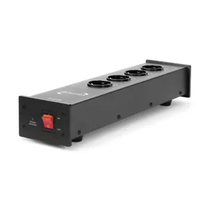 Dynavox X1000B Hifi Power Strip Black Mains Filter Shock-Proof - Picture 1 of 7