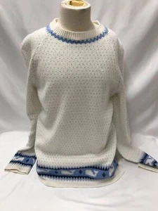 Vineyard Vines XL (16) Girls Blue and White Sweater - Picture 1 of 4