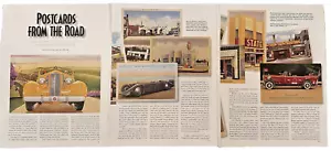 Lot of 3 1997 Magazine Photographs Of Postcards From The Road By John Baeder - Bild 1 von 7