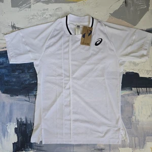 Asics Match Actibreeze White SS Top Herren Sport T-Shirts Freizeit Ss24 2nd Round - Bild 1 von 4