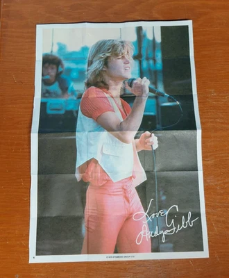 Andy Gibb poster, #6/42, 1978 Donruss, no major tears, pinholes, writing!! - Image 1 of 4