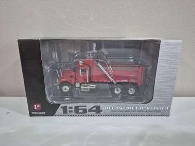 1/64 First Gear 60-0390 Die Cast Mack Granite Dump Truck Red 2018  RARE E4 - Image 1 of 3