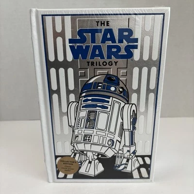 NEW The Star Wars Trilogy White R2D2 2015 Sterling White Leatherbound Edition Foto 1 de 4