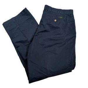 Mountain Khakis Jackson Hole Wyoming Mens Khaki Pants 42x34 Navy Blue - Picture 1 of 10