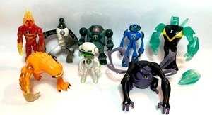 Fab Ben 10 action figure bundle job lot diamond head 4/5" bundle  (A4) - Picture 1 of 5