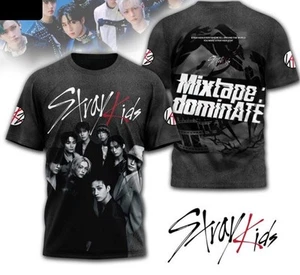 Stray Kids Mixtape Dominate 3D T-Shirt - Picture 1 of 2