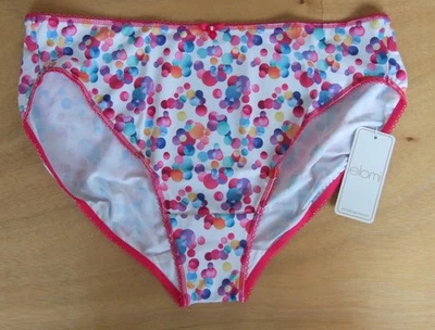 Bragas calzoncillos Elomi Luxury talla 12 multicolores de pierna alta PVP £16 Foto 1 de 4