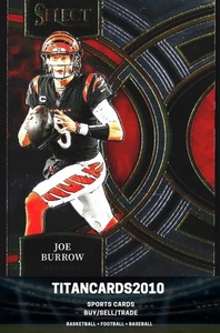 Joe Burrow 2023 Panini Select Premier Level Cincinnati Bengals #165 - Picture 1 of 2