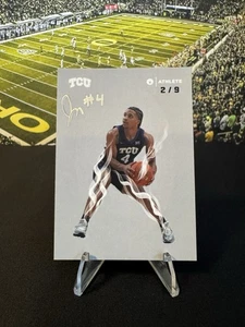 Jameer Nelson Jr Onit Auto Smoke Nine Series TCU 2/9 - Picture 1 of 2
