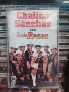 CHALINO SANCHEZ CON BANDA BRAVA CASSETTE NUEVO Y SELLADO - Picture 1 of 2