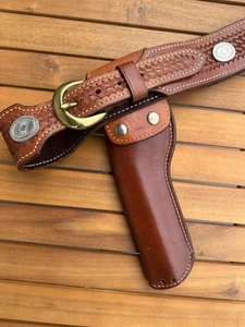 Roy’s Leather Goods SA. 357 SA. 357 7,5 Revolvergürtel, 24 Patronenschlaufen, - Bild 1 von 3
