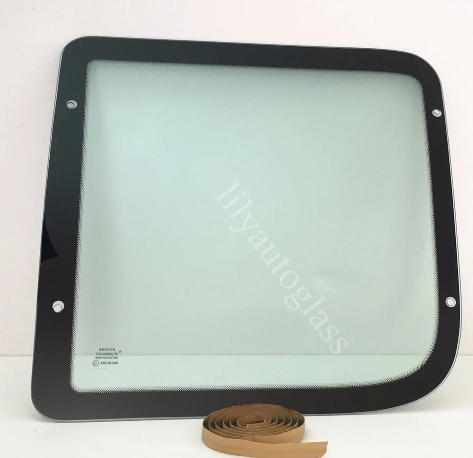 Fits 92-16 Ford Econoline Passenger Right Front Hinged Door Glass Stationary - Изображение 1 из 4