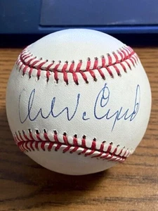 ORLANDO CEPEDA 2 SIGNED AUTOGRAPHED ONL BASEBALL! Giants! HOF! - Picture 1 of 2