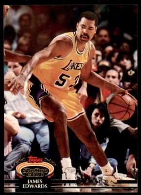 1992-93 Stadium Club James Edwards Basketball Cards #227 - Image 1 of 2
