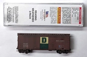 MTL Micro-Trains 02051167 Reading RDG 109019 40 foot boxcar FW Factory weathered - Picture 1 of 2
