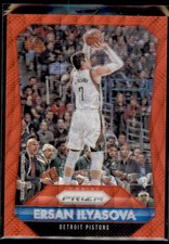 Ersan Ilyasova 2015-16 Panini Prizm Ruby Wave /350 #100 Detroit Pistons