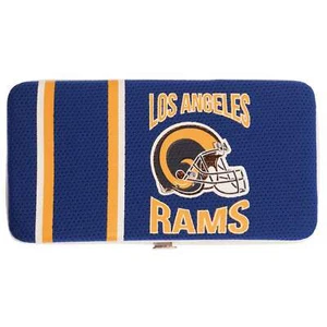 Los Angeles Rams Women's Shell Mesh Wallet NFL Authentic by Little Earth "L@@K" - Picture 1 of 2