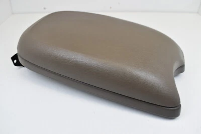 2001-2006 Hyundai Santa Fe Center Console Taupe Vinyl Armrest Lid Cover OEM - Image 1 of 4