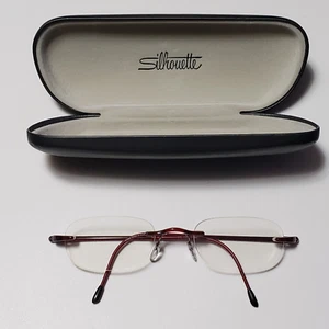 Silhouette Brille Randlos Gestell & Etui SPX 1520 10 19 40 6105  - Bild 1 von 24