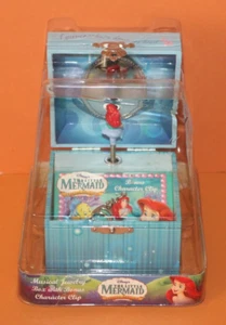 1988 Disney LITTLE MERMAID Princess Ariel Jewelry Music Box "Under the Sea" NEW - Picture 1 of 8