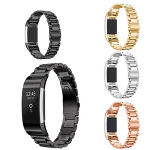 Reloj de repuesto de pulsera de acero inoxidable de lujo con correa para Fitbit Charge 2 - Imagen 1 de 21