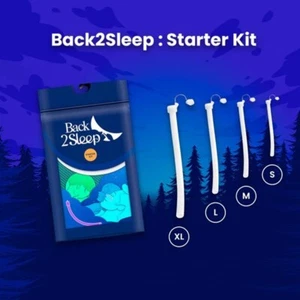 Back2Sleep Anti Snoring Nasal Stent Starter Kit - Picture 1 of 3