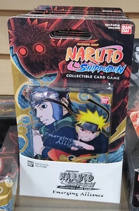 BANDAI NARUTO TCG EMERGING ALLIANCE BLISTER PACK (1 BOOSTER) FACTORY SEALED/NEW - Picture 1 of 2
