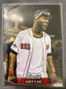 2024 Topps Stadium Club David Ortiz #71 Chrome Parallel Red Sox - Picture 1 of 2